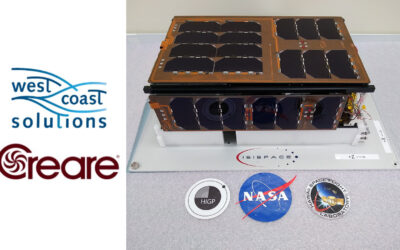 WEST COAST SOLUTIONS AND CREARE SELECTED FOR HYTI-2 MISSION